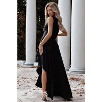 02081. ELIF gładka CZARNY